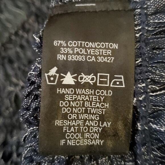 NWT!!! Nic + Zoe Fiji Waves Lace Knit Fringed Jacket Sz XL - Picture 7 of 7